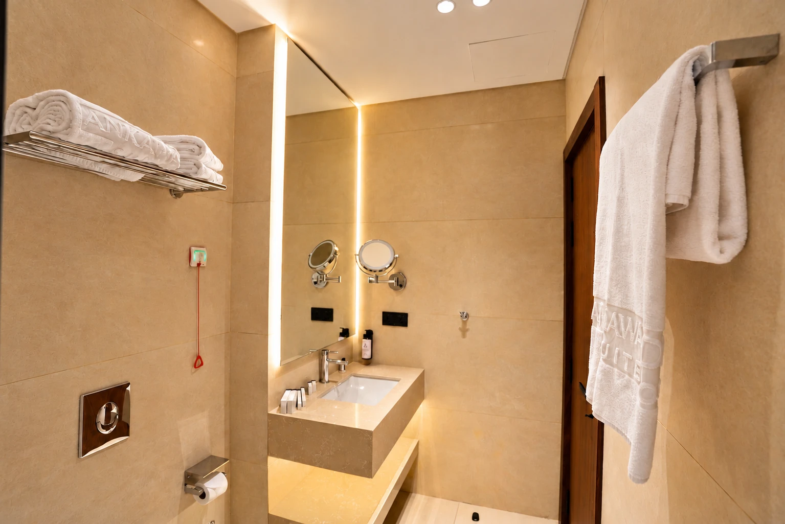 Suite bathroom