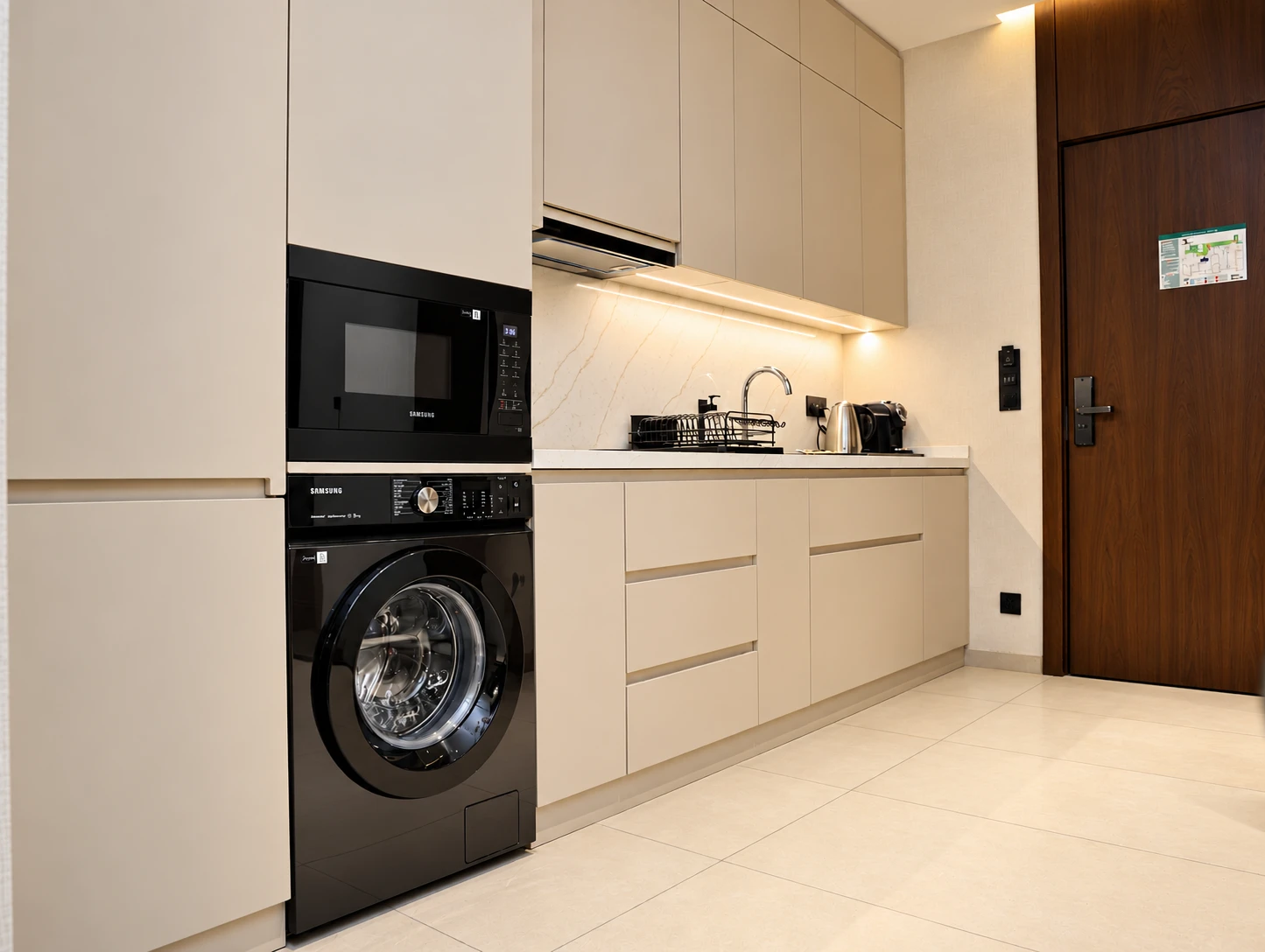In-room kitchenette