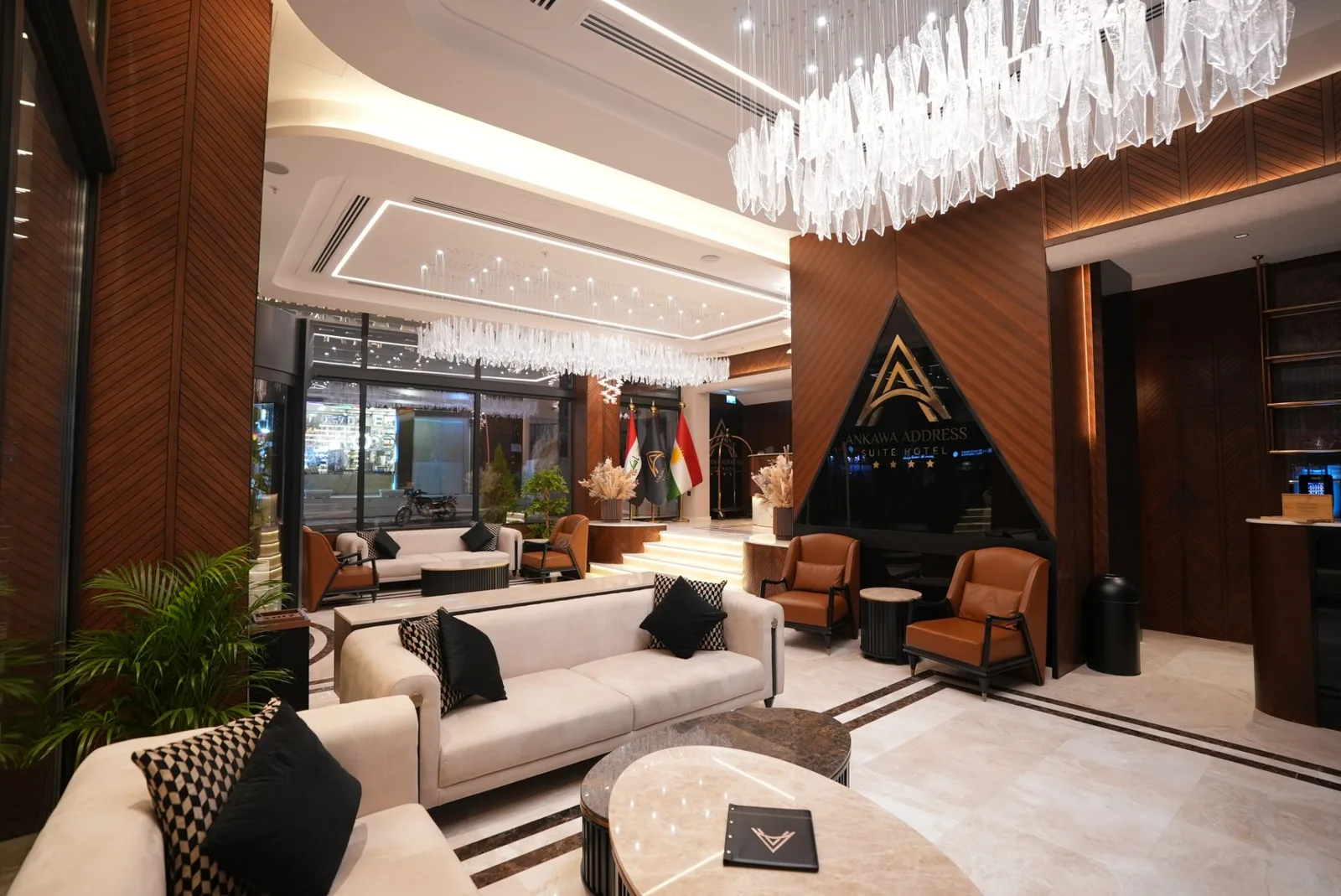 Ankawa Address Suite Hotel lobby