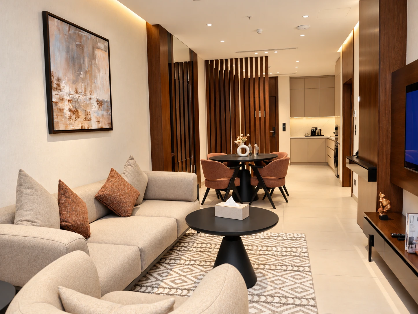Ankawa Address Suite Hotel living room